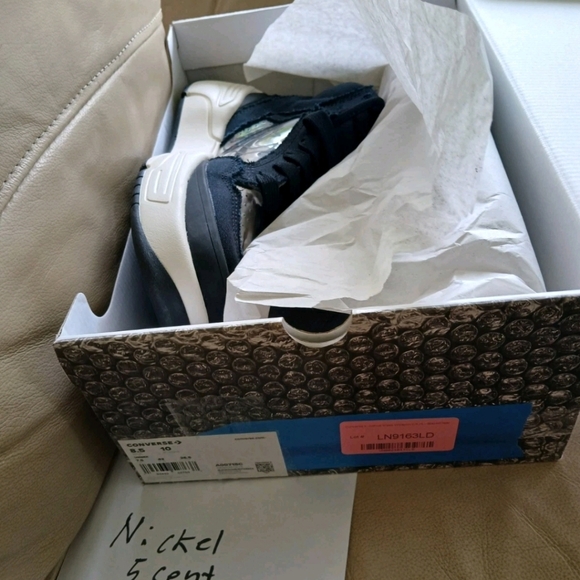 Converse Weapon CX Joshua Vides Black Clear Shoes A00715C Men's Size 8.5 - Picture 6 of 7